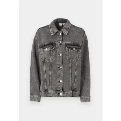 Afbeelding van Vero Moda Vmtessa Jacket Spijkerjas Medium grey denim, Dames, Maat: XS, denim