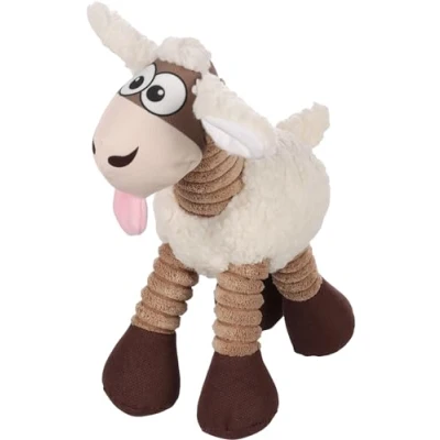 Afbeelding van Flamingo Shappo Speelgoed Honden Hs Schaap Bruin 16x25x32cm 1st 138353