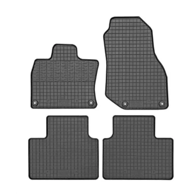 Afbeelding van AutoStyle Set CK RLY01 Vloermatset Rubber 4 zwart 720mm 500mm