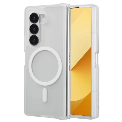 Afbeelding van imoshion Hoesje Geschikt voor Samsung Galaxy Z Fold 6 Color Guard Backcover MagSafe Wit