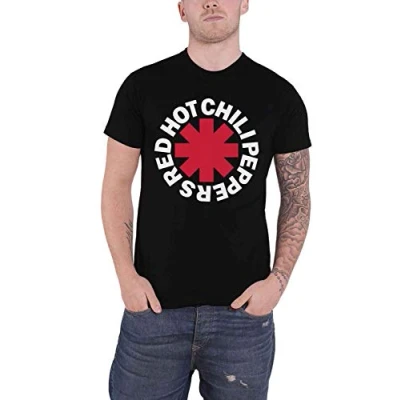 Afbeelding van Red Hot Chili Peppers Classic Asterisk Heren T shirt XL Zwart