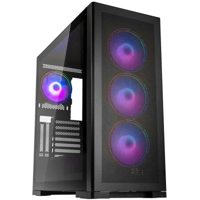 Afbeelding van Kolink UNITY MESHBAY ARGB behuizing, Gaming PC behuizing Zwart