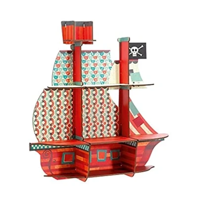 Afbeelding van Djeco pop to play Pirate boat 3D