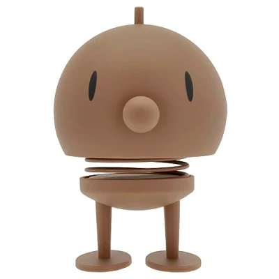 Afbeelding van Hoptimist Soft Bumble Scandinavisch figuur, woonkamerdecoratie, kantoorgadgets, leuke kleine geschenken, 10 x 15 cm, grote chocolade