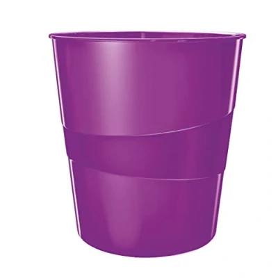 Afbeelding van Leitz prullenbak, violet metallic 52781062