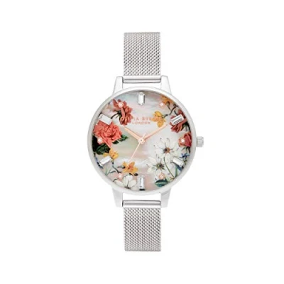 Afbeelding van Olivia Burton Dames horloge analoog quartz One Size Zilver 32014924