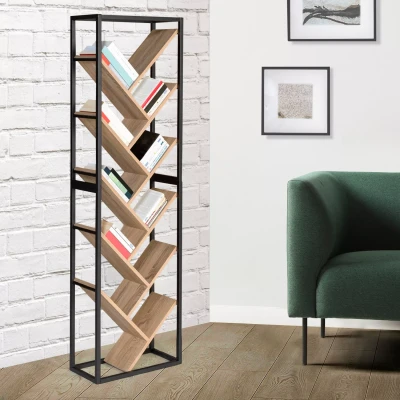 Afbeelding van Etagère bibliothèque en forme d&#039;arbre 10 niveaux DETROIT design industriel