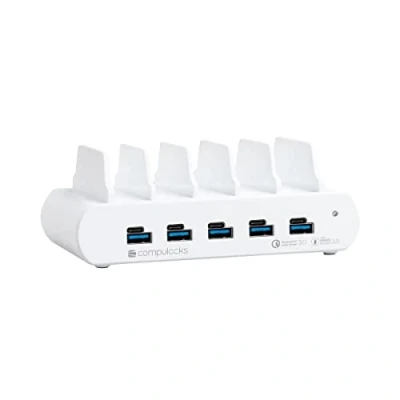 Afbeelding van 5 Port USB and C Multiple Tablet