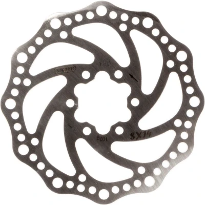Afbeelding van Elvedes Remschijf 140 Mm 6 Gaats Staal Zilver