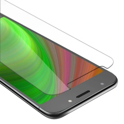 Afbeelding van Cadorabo Screenprotector geschikt voor Motorola MOTO E5 / G6 PLAY Pantser film Beschermende in KRISTALHELDER Geharde (Tempered) display beschermglas 9H hardheid met 3D Touch