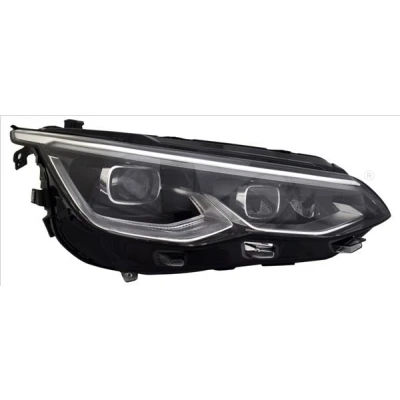 Afbeelding van TYC 20 19134 06 2 Koplampen Links LED voor rechtsrijdend verkeer VOLKSWAGEN: Golf VIII Hatchback