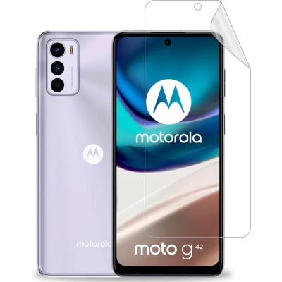 Afbeelding van iMoshion Screenprotector Geschikt voor Motorola Moto G42 Folie 3 pack