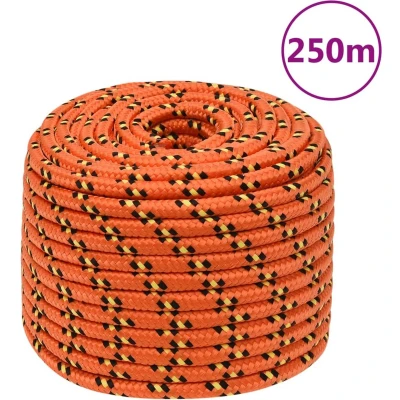 Afbeelding van VidaXL Boottouw 14 mm 250 m polypropyleen oranje