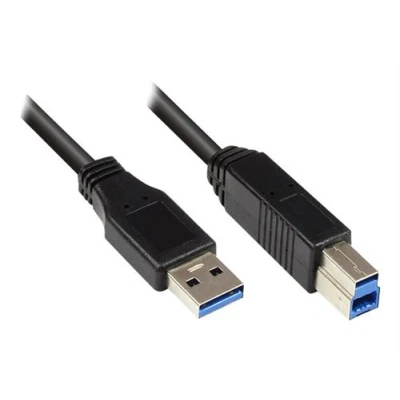 Image de Good Connections Câble USB Type A (M) pour B 3.0 5 m noir