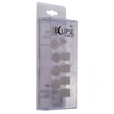 Afbeelding van Dice Set Eclipse: Arctic White (11 delig)