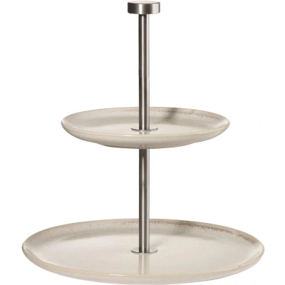 Afbeelding van ASA Selection Etagere / Serveertoren Saisons Sand 2 Laags