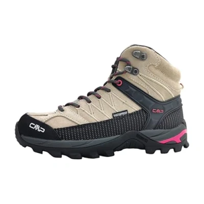 Afbeelding van CMP Rigel MID Trekking Outdoorschoenen, Dames, Maat: 40, Gesso Leer en textiel