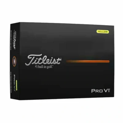 Afbeelding van Titleist ProV1 Golfballen Geel 2025