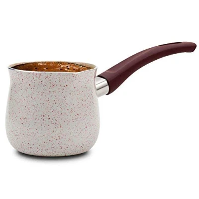 Afbeelding van NAVA Creuset 750 ml Turks koffiezetapparaat met keramische coating voor de bereiding van Turkse koffie