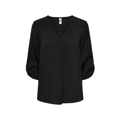 Afbeelding van JDY Jdydivya LIFE Blouse, Dames, Maat: 34, Black