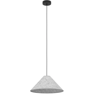 Afbeelding van EGLO Alsager Hanglamp E27 Ø 41 cm Zwart/Grijs Vilt/Staal