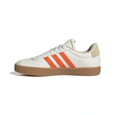 Image de adidas Femme VL COURT 3.0 SHOES, core white/impact orange/gold met., 36 2/3 EU