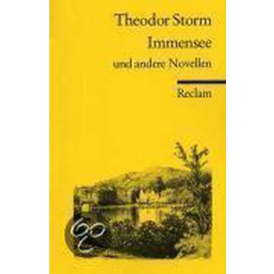 Afbeelding van Immensee und andere Novellen