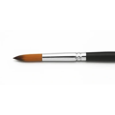 Afbeelding van Zachte ronde kwast maat 16 aquarelkwast met punt ook geschikt voor acrylverf, olieverf