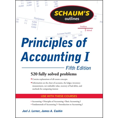 Afbeelding van Schaums Outline Principles Accounting I