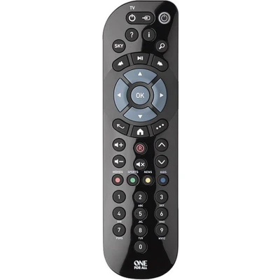 Afbeelding van One For All URC 1635 Sky Receiver Afstandsbediening Zwart