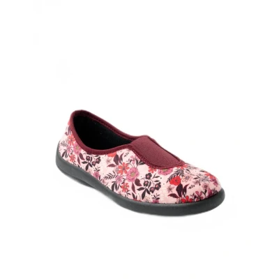 Afbeelding van Elastische ballerina slipper met comfortabele wijdte