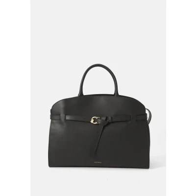 Afbeelding van COCCINELLE Leren schoudertas handtas Sabine Handbag Noir zwart
