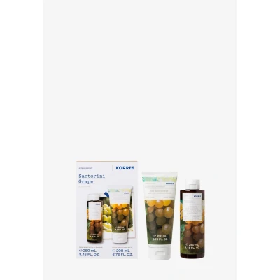 Afbeelding van Korres Santorini Grape BODY Ritual SET Huidverzorgingsset, Maat: One Size,