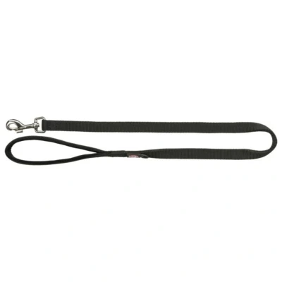 Afbeelding van Trixie Hondenriem Premium Zwart 100X2 CM