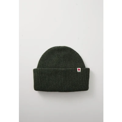 Afbeelding van Fjällräven Heavy Beanie Muts, Heren, Maat: One Size, Deep forest