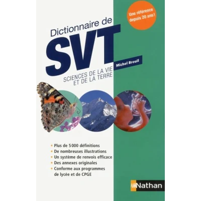 Image de Dictionnaire de SVT Sciences la Vie et Terre