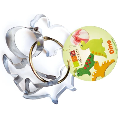 Afbeelding van Scrapcooking Koekjesuitsteker Dinosaurus Set/4