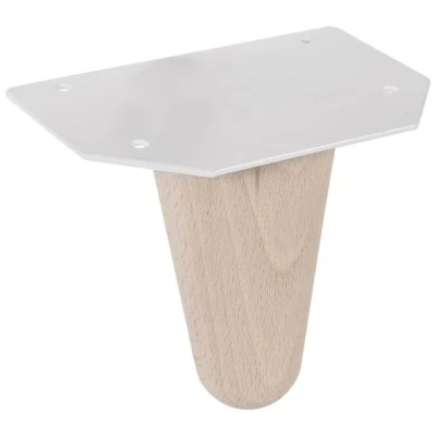 Afbeelding van Wovar Meubelpoot Hout Beuken 100 mm Per Stuk