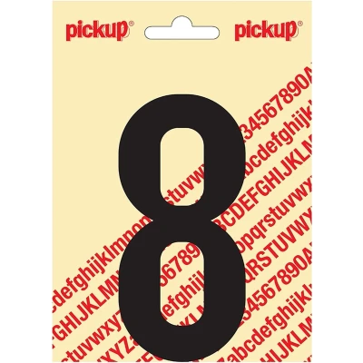 Afbeelding van Plakcijfer Nobel Sticker cijfer 8 Pickup