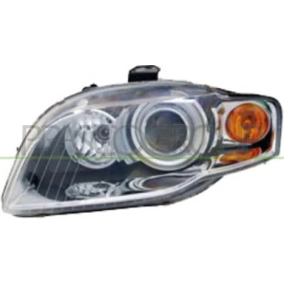 Afbeelding van PRASCO AD0224913 Koplampen rechts D1S Geel Met regelmotor voor LWR AUDI: A4 B6/B7 Convertible, B7 Avant, Saloon