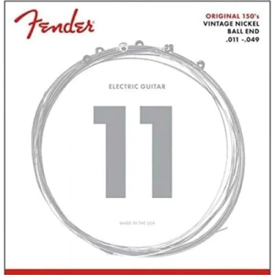 Afbeelding van Fender E gitaren snaren 150M 11 49 Pure nikkel Elektrische gitaarsnaren