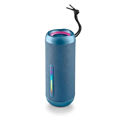 Afbeelding van NGS Furia 2 Blue Roller draadloze luidspreker, compatibel met Bluetooth, IPX7 waterdicht, 30 W, True Wireless, USB, batterijduur 9 uur, blauw