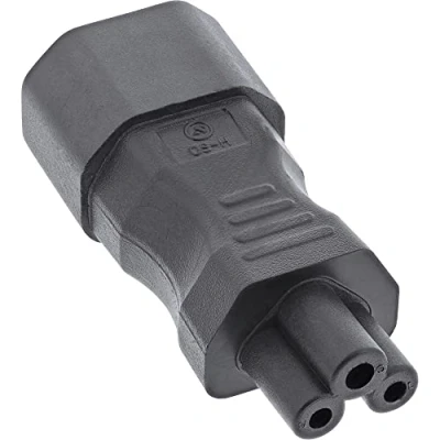 Afbeelding van C5 C14 voeding adapter / zwart