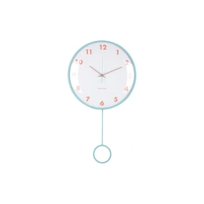 Afbeelding van Karlsson Wandklok Cheeky Dome Zachtblauw 7.1x35.5x61.5cm Scandinavisch