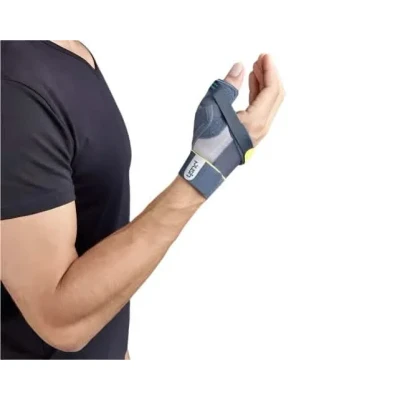 Afbeelding van Push Sports Duimbrace Donkergrijs Rechts Maat L