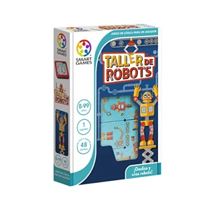 Afbeelding van Smartgames Robot Workshop Bordspellen voor Kinderen van 8 jaar Kinderspellen Puzzel Bordspel Educatieve spellen
