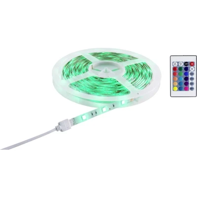 Afbeelding van Sygonix SY 5224778 LED strip basisset Met connector (male) 230 V 5 m RGB 1 stuk(s)