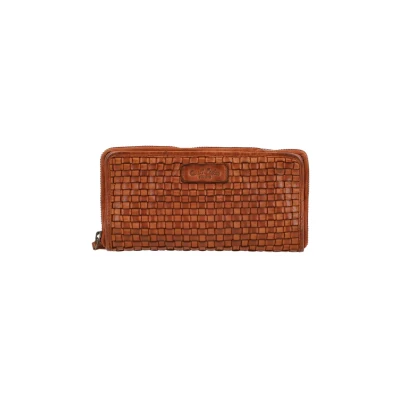 Afbeelding van Gusti Leder Reeva Portemonnee, Dames, Maat: One Size, Cognac