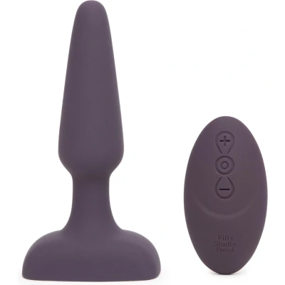 Afbeelding van Fifty Shades Freed Vibrerende Butt Plug Oplaadbaar Donker Paars