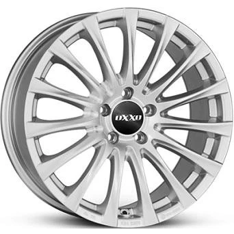 Afbeelding van OXXO 5 gat 17duim 112mm lichtmetalen Velg ELAN briljant zilver geschilderd OX14 751740 D6 07